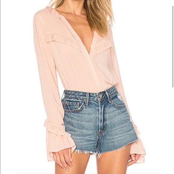 Paige Blouse in Pink - Picture 1 of 7